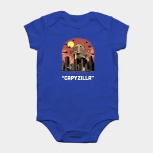 Capyzilla: The Gentle Giant Rampage Baby Bodysuit